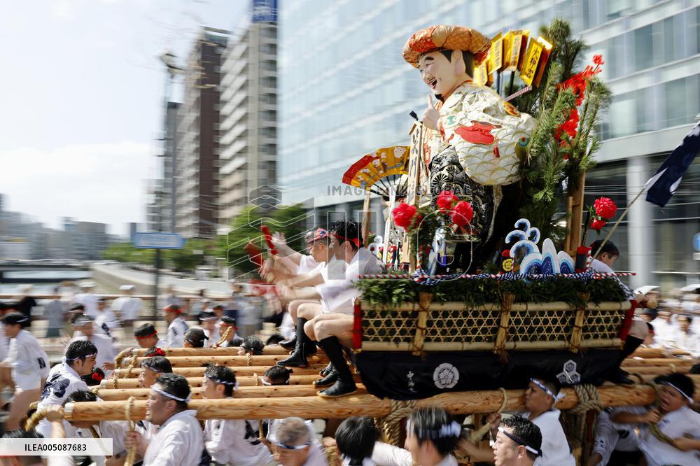 Hakata Gion festival in Fukuoka