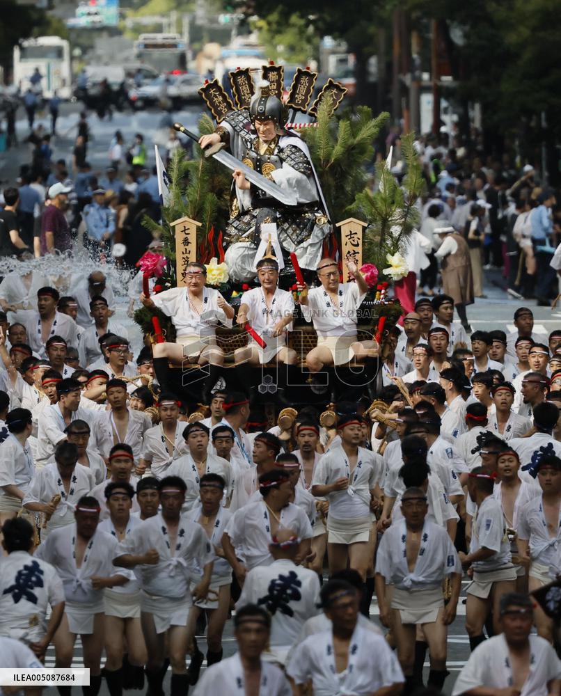 Hakata Gion festival in Fukuoka
