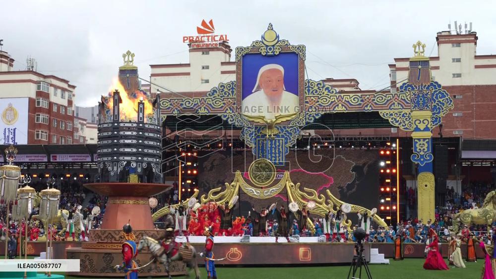 Naadam sport festival in Mongolia
