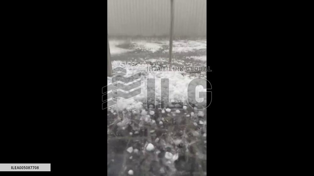 Germany: Large Hail and Storm Batter Schleswig-Holstein