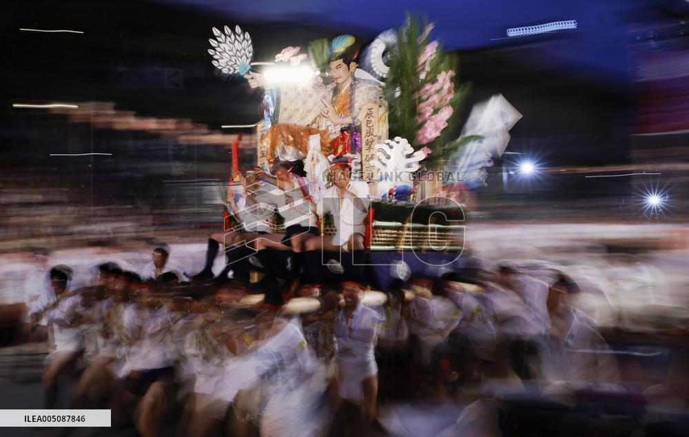 Hakata Gion Yamakasa Festival in Fukuoka