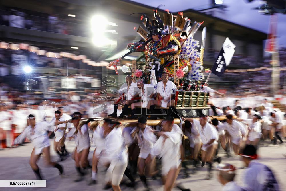 Hakata Gion Yamakasa Festival in Fukuoka