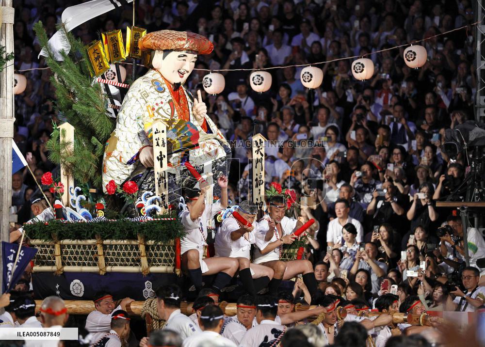 Hakata Gion Yamakasa Festival in Fukuoka