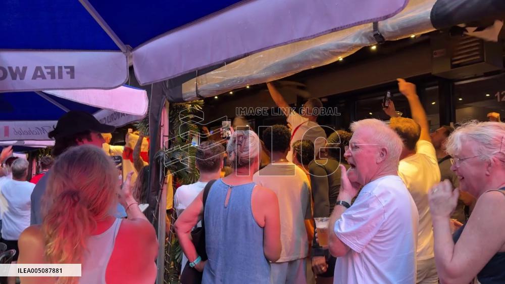 World Cup 2026 – England Fans Sing “Hey Jude” at Atlanta Pub Ahead of Argentina Semifinal