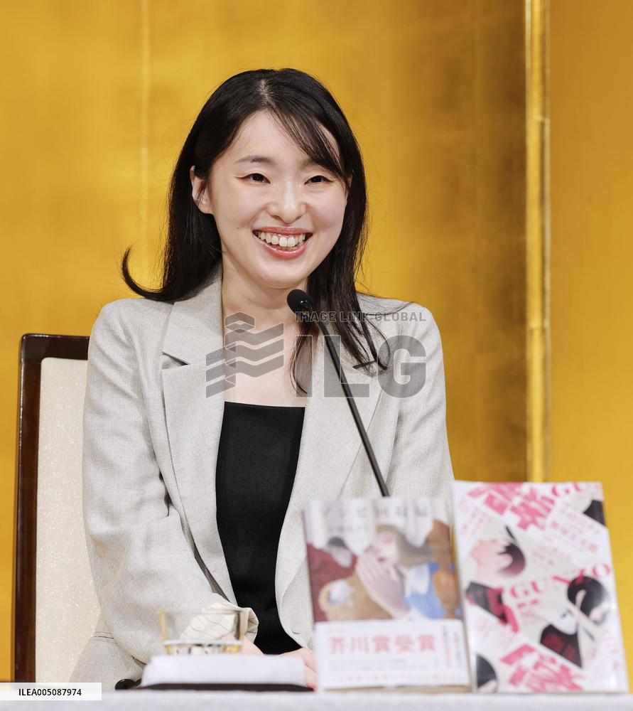 Literary award winner in Japan