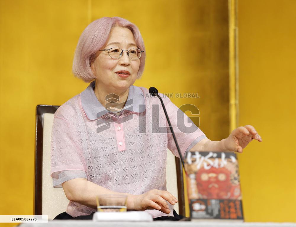Literary award winner in Japan