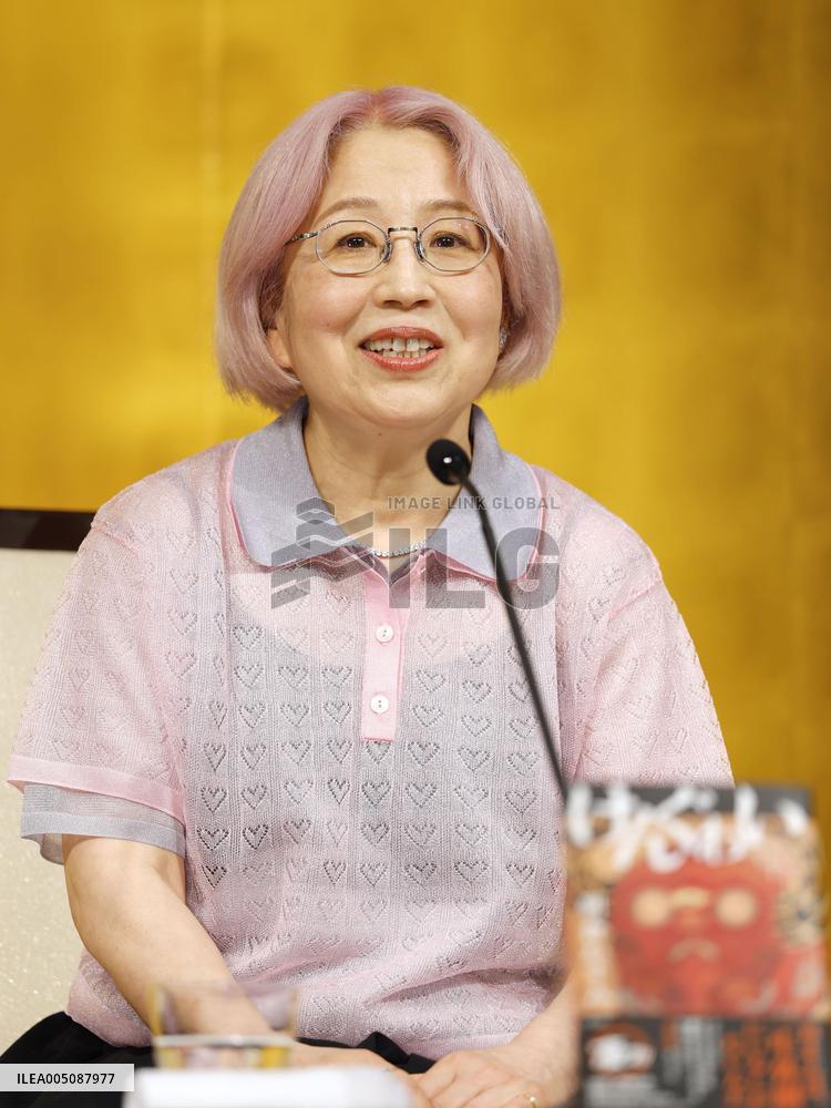 Literary award winner in Japan