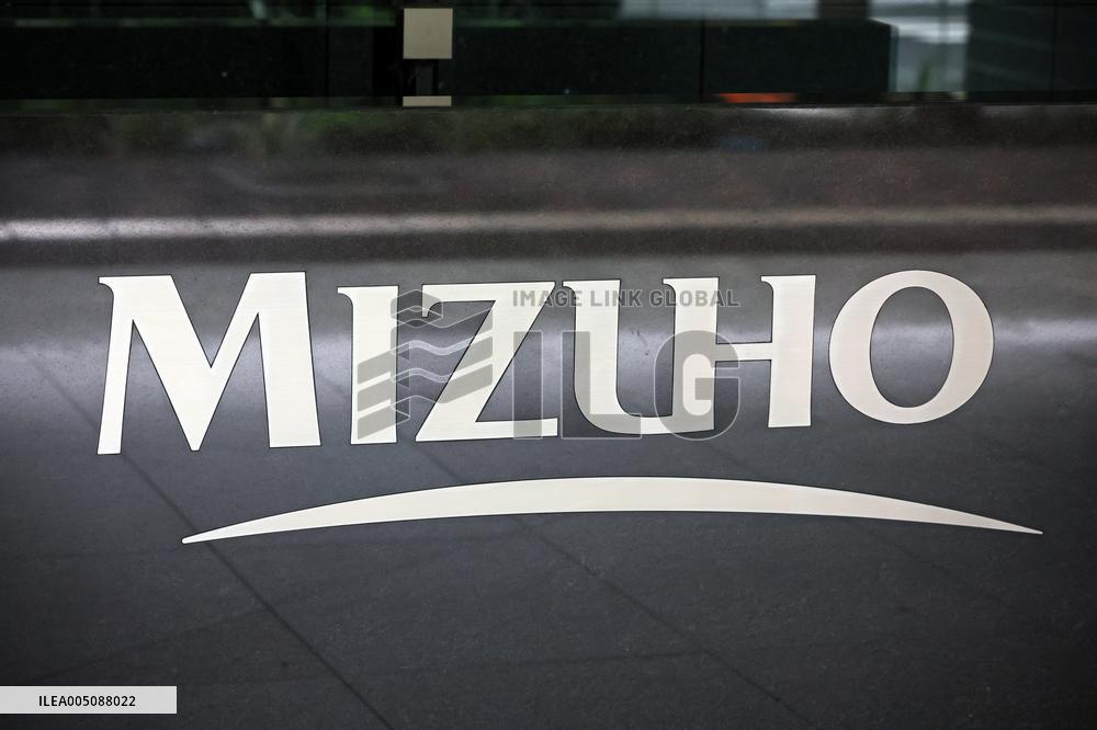 Mizuho Bank Sign and Logo