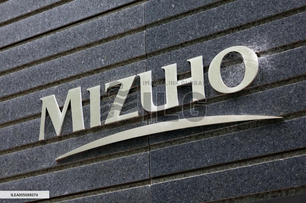 Mizuho Bank Sign and Logo