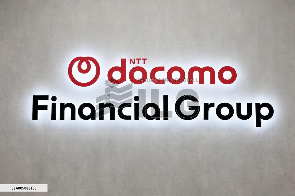 NTT DOCOMO Financial Group Sign and Logo