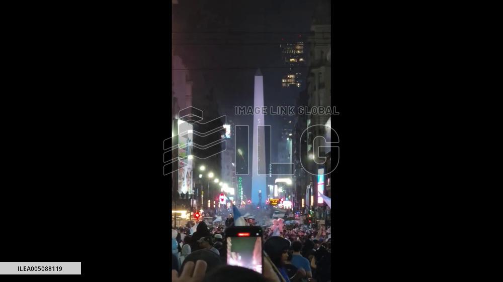 World Cup 2026 – Argentina Fans Flood Streets of Buenos Aires After Semifinal Victory 2