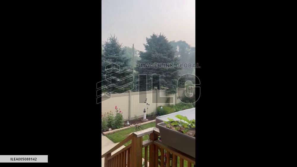 US: Canadian Wildfire Smoke Blankets Midwest, Triggers Air Quality Warning 2