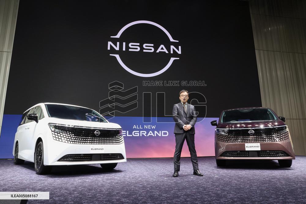Nissan Motor Co., Ltd. Event Celebrating the Launch of the New Elgrand