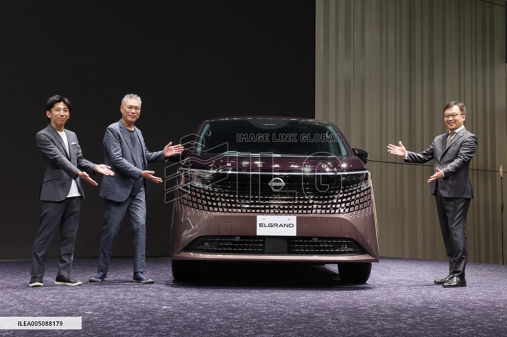 Nissan Motor Co., Ltd. Event Celebrating the Launch of the New Elgrand