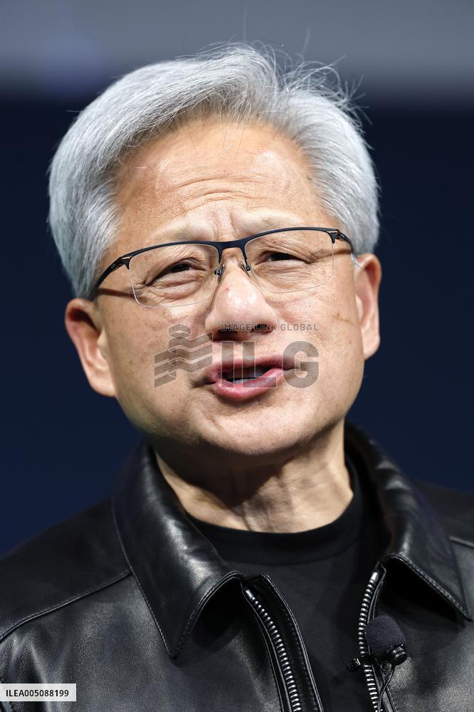 Nvidia CEO Huang in Tokyo