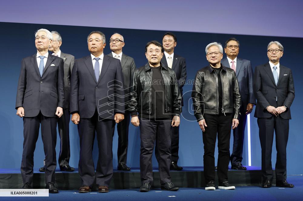 Nvidia CEO Huang in Tokyo