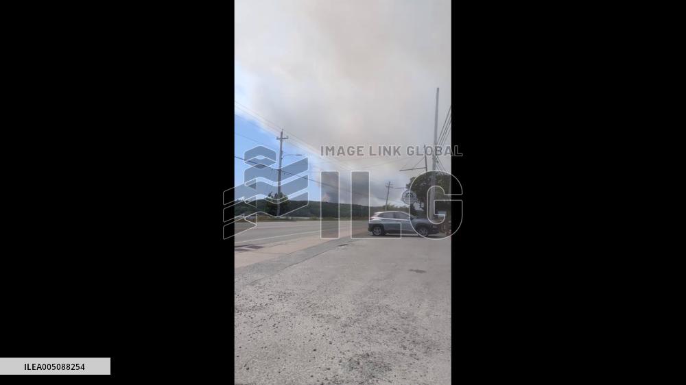 Canada: Eastern Shore Wildfire Remains Out of Control in Nova Scotia