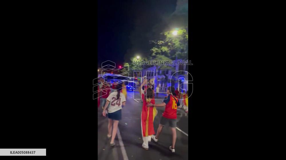 World Cup 2026 – Fans Celebrate World Cup Win Across Spain 2