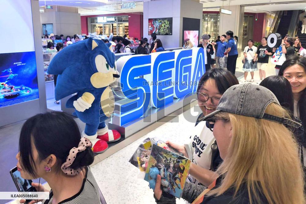 Japanese game maker Sega opens shop in Beijing