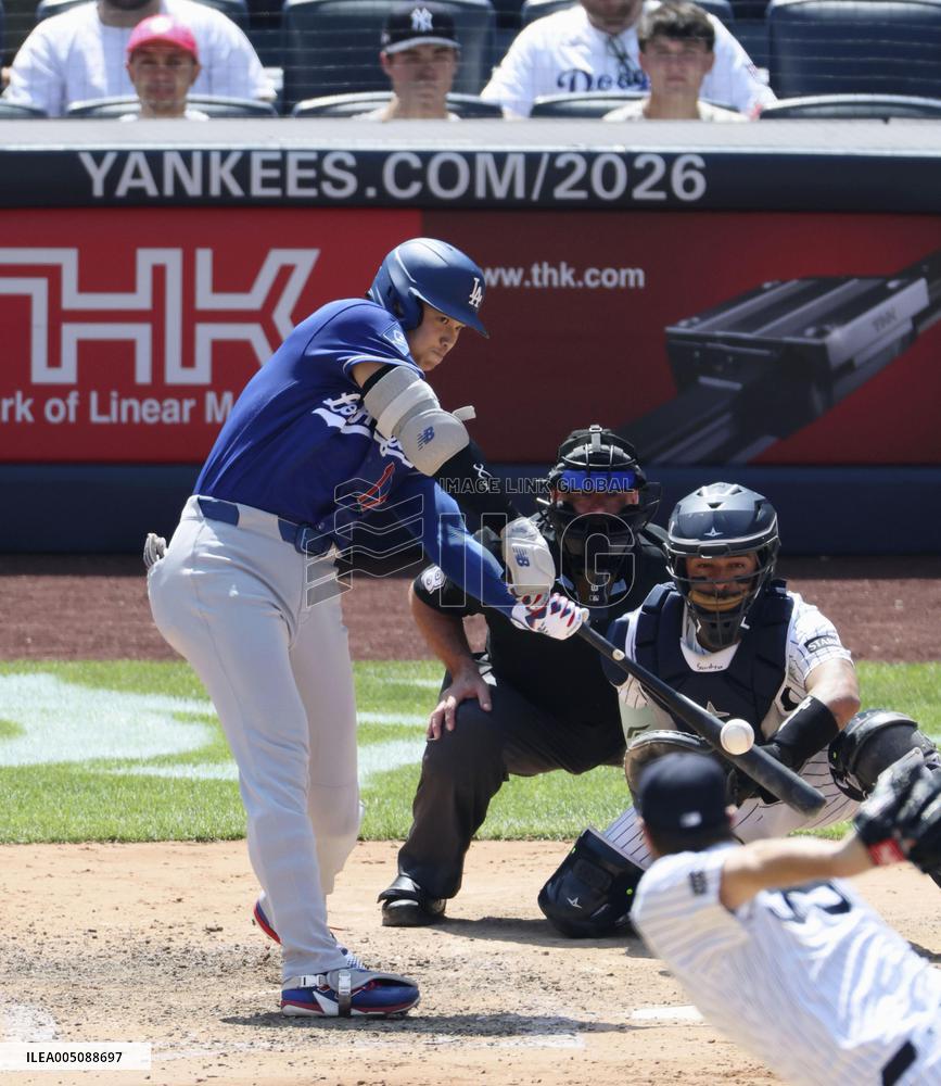 Baseball: Dodgers vs. Yankees