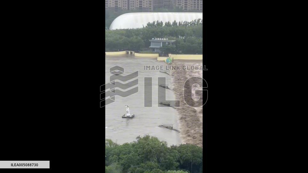 China: Shenyang Lighthouse Floats 20 Kilometers After Washed Away by Torrential Rain