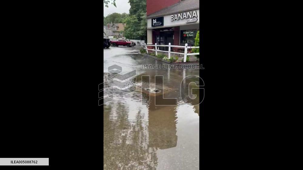 US: Heavy Rains Sweep Across Connecticut, Causing Flash Flooding 2