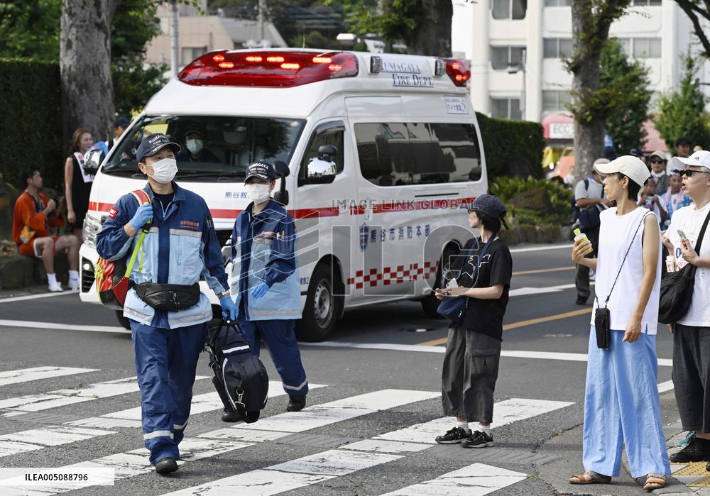 Heatstroke alert in eastern Japan