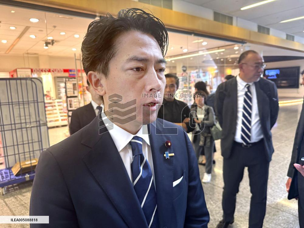 Japan defense chief meets with NATO head