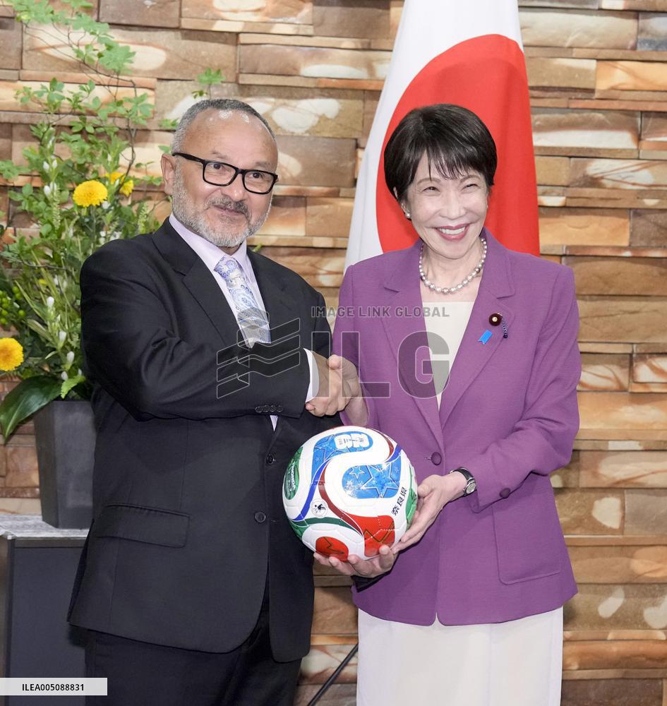 Japan-Solomon Islands summit