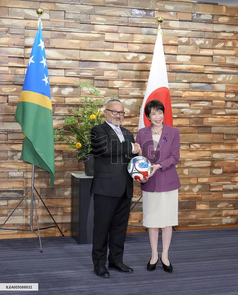 Japan-Solomon Islands summit