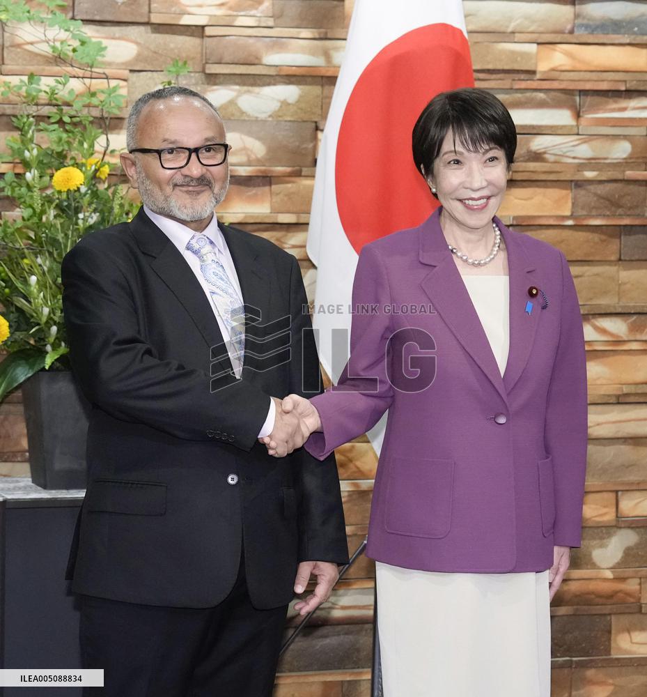 Japan-Solomon Islands summit