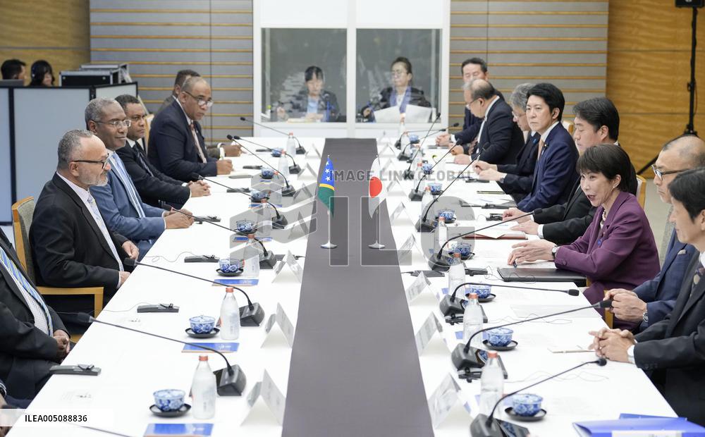 Japan-Solomon Islands summit