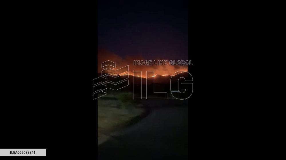Spain: Wildfire Breaks Out in Burgohondo, Ávila Province 4