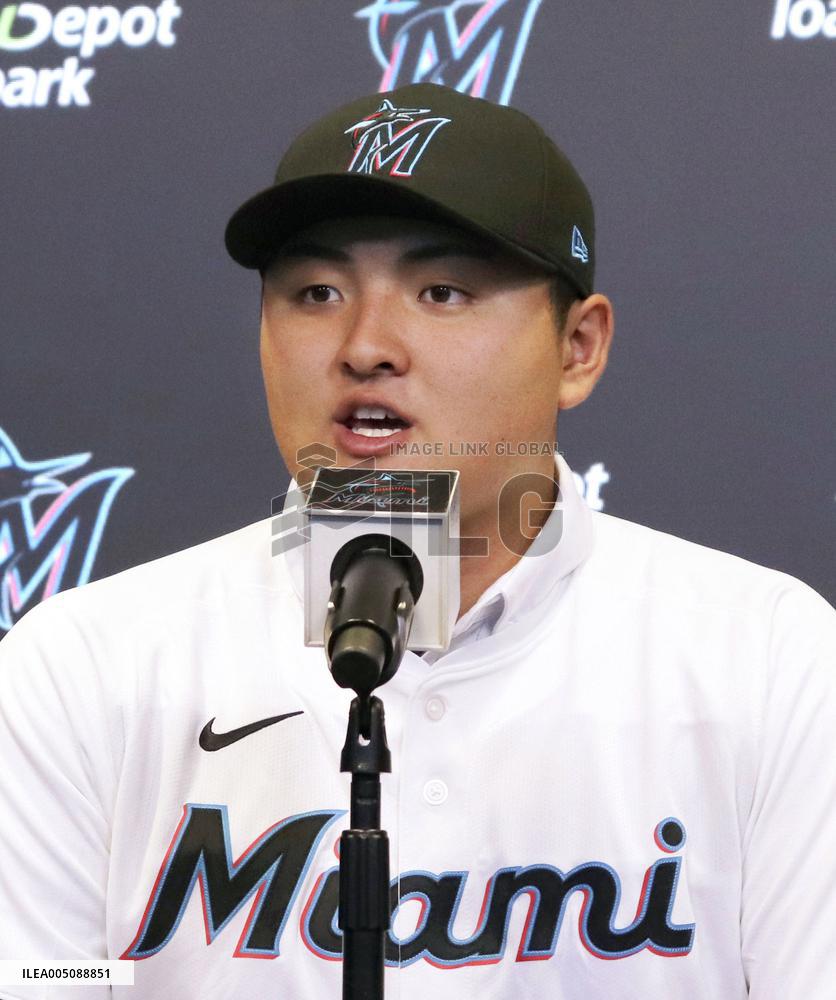 Baseball: Rintaro Sasaki joins Marlins