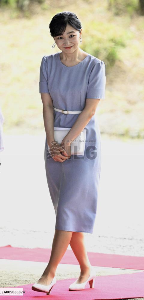 Princess Kako at high school equestrian competition