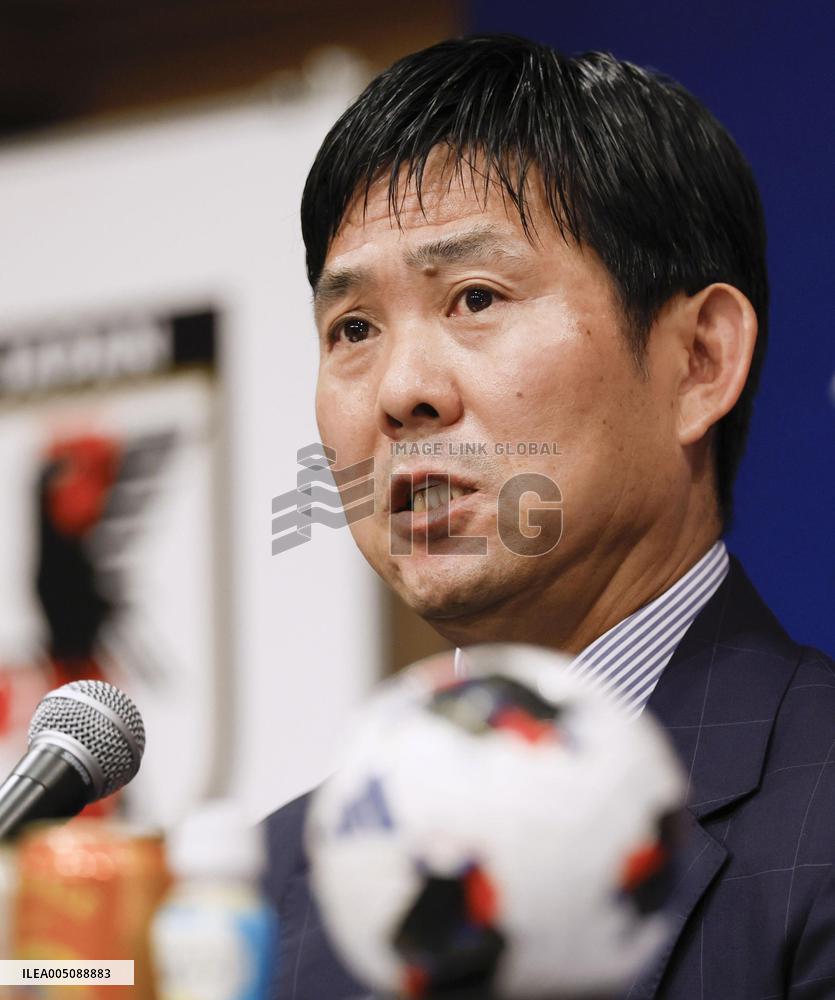 Football: Japan head coach Moriyasu