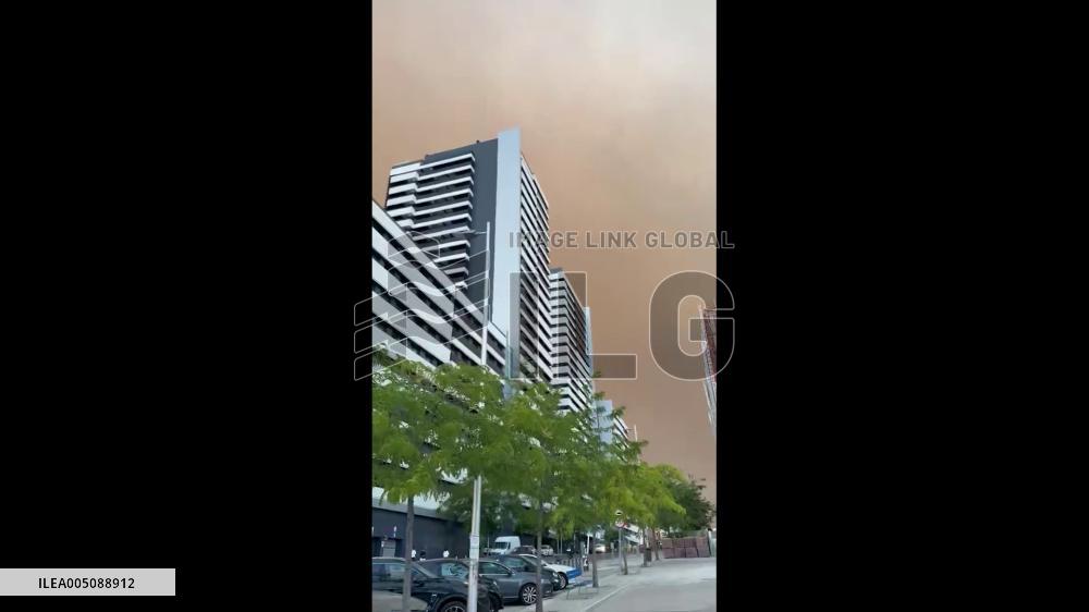 Spain: Poor Air Quality Hits Millions as Wildfire Smoke Covers Madrid