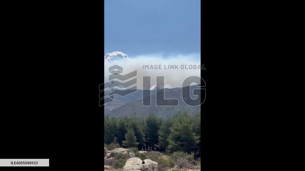 Spain: Burgohondo Fire Continues to Rage, Prompting Historic Emergency Declaration 2