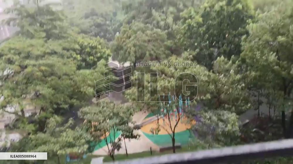 China: Typhoon Noul Makes Landfall, Bringing Strong Wind and Rain