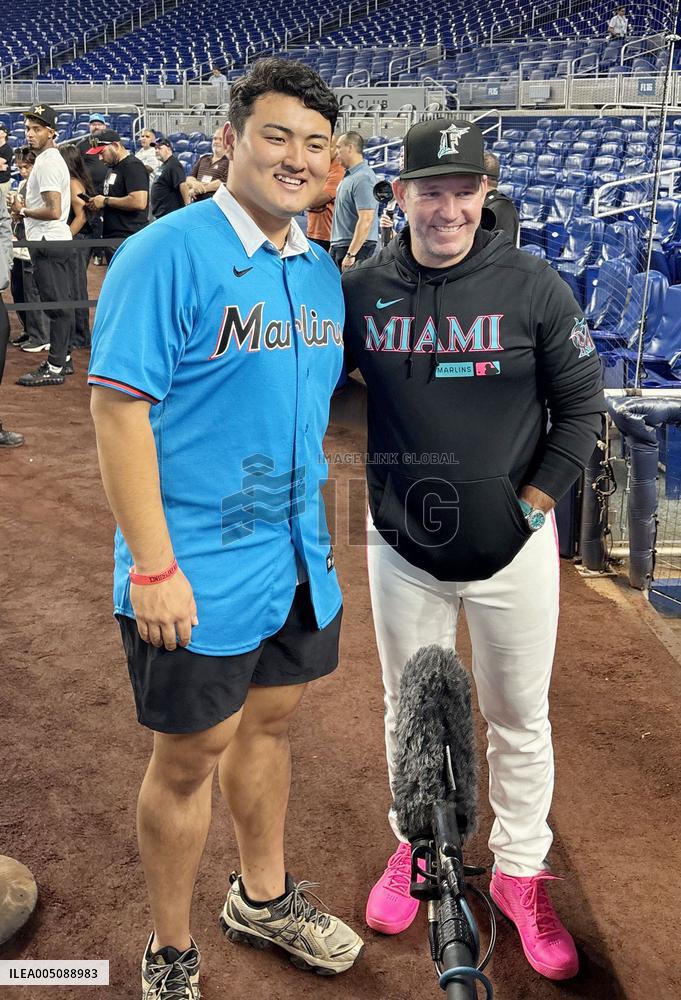 Baseball: Marlins' Rintaro Sasaki