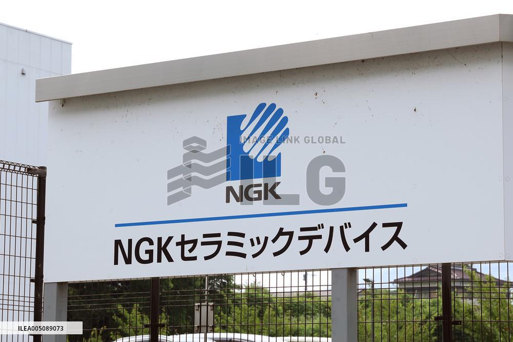 NGK Ceramic Devices Signboard and Logo