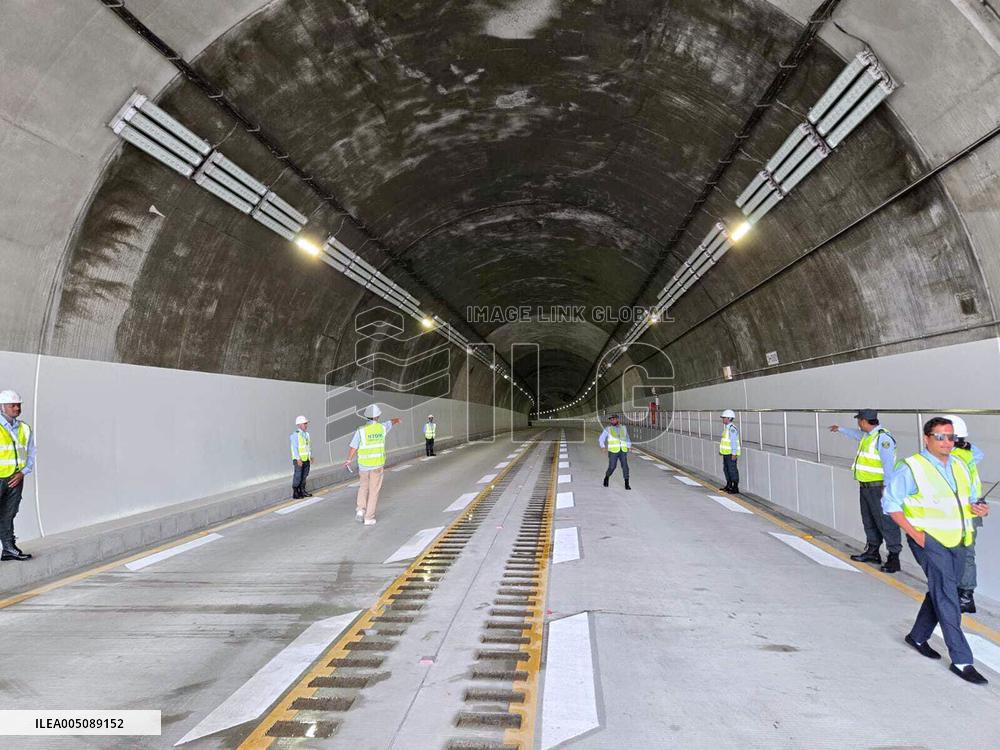 Nepal's first mountain road tunnel
