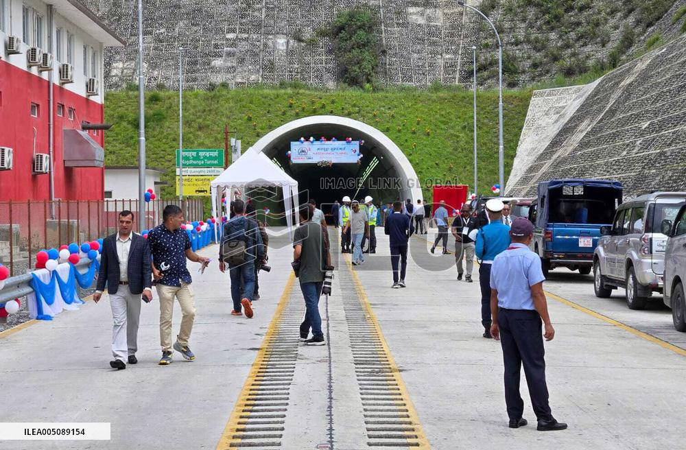 Nepal's first mountain road tunnel