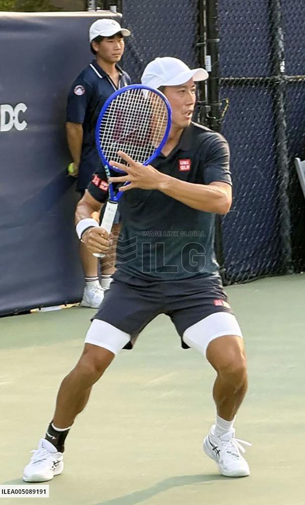 Tennis: Nishikori at Mubadala DC Open