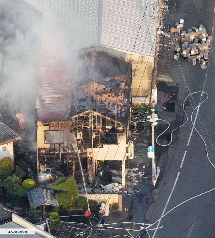 CORRECTED: Strong quake jolts southwestern Japan+