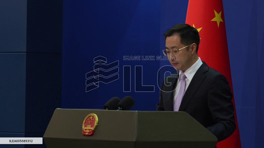 Chinese Foreign Ministry spokesman