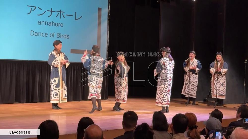 Ainu festival in New York