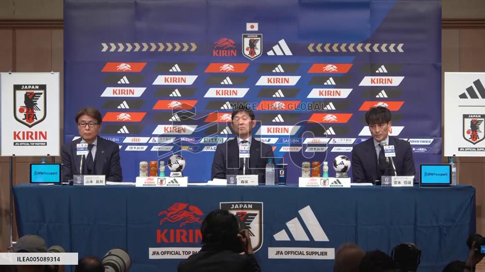 [Breaking News]Football: Japan head coach Moriyasu