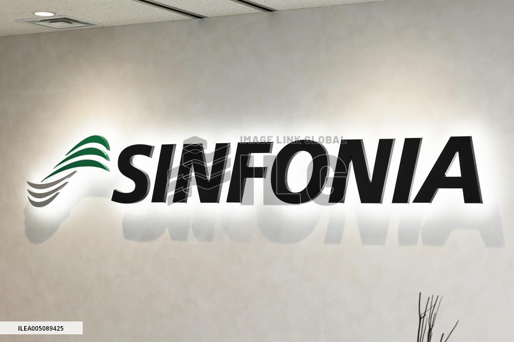 Sinfonia Technology Sign and Logo