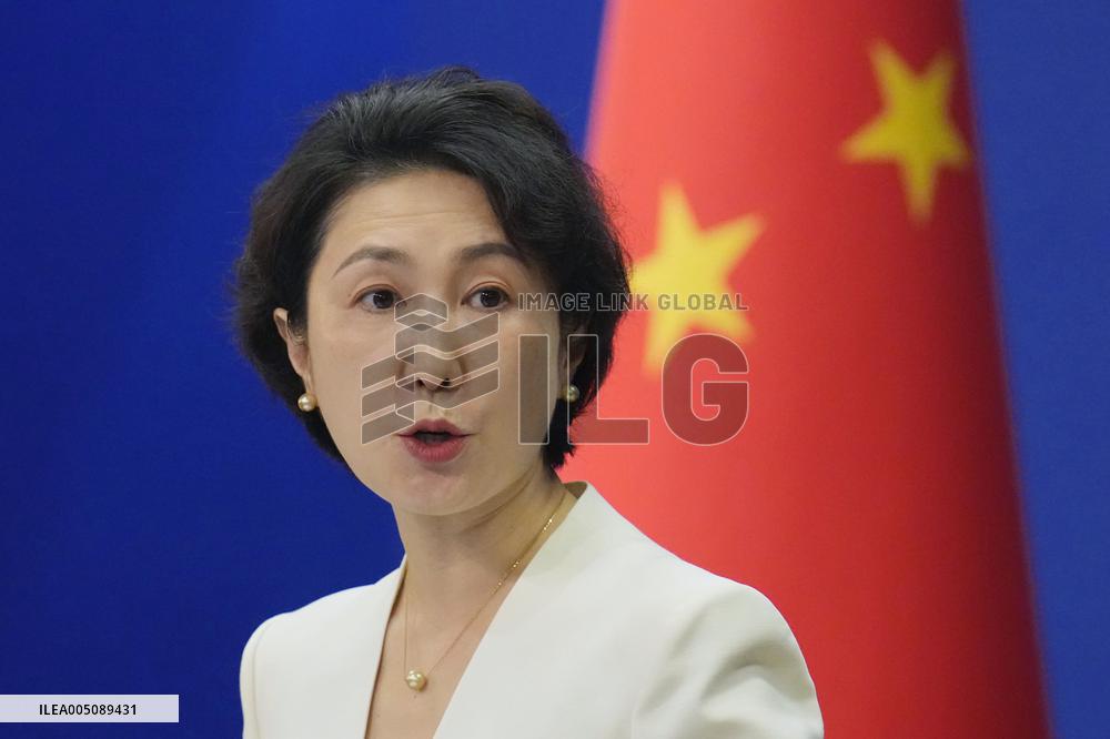 Chinese Foreign Ministry spokeswoman